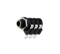 Connector: Jack 6,3mm; socket; female; stereo,with double switch | ACJS-MHS  | ACJS-MHS