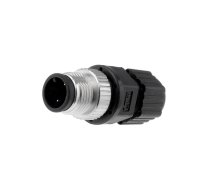 Connector: M12; plug; PIN: 3; male; A code-DeviceNet / CANopen | 12-03BMMA-SL8001  | M12A-03BMMA-SL8001