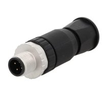 Connector: M12; plug; PIN: 4; male; A code-DeviceNet / CANopen | 21033191401  | 21033191401