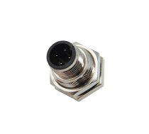 Connector: M12; socket; PIN: 4; male; A code-DeviceNet / CANopen | 12-04PMMS-SH8001  | M12A-04PMMS-SH8001