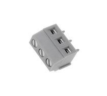 Connector: PCB terminal block; terminal; 10A; 150V; angled 90° | DG381-3.81-3P11 | DG381-3.81-03P-11-00A(H)