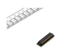 Connector: PCB to PCB; female; PIN: 40; 0.5mm; H: 2.7mm; DF12N; SMT | DF12NB40DS05V/C  | DF12NB-40DS-0.5V(51)