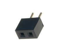 Connector: pin strips; socket; female; PIN: 2; straight; 2mm; THT | ZL265-2SG  | DS1026-01-1*2S8BV