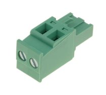 Connector: pluggable terminal block; plug; female; 2EDGKA; 10A | 2EDGKA-5.08-02P | 2EDGKA-5.08-02P-14-1000Z(H)
