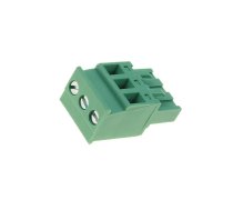 Connector: pluggable terminal block; plug; female; 2EDGKA; 10A | 2EDGKA-5.08-03P | 2EDGKA-5.08-03P-14-1000Z(H)