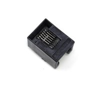 Connector: RJ12; socket; PIN: 6; Cat 3; low profile; 6p6c; THT | MX-95501-2661 | 95501-2661
