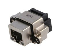 Connector: RJ45; socket; with LED; IP68; for panel mounting; THT | MRJR-5381-01  | MRJR-5381-01