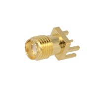 Connector: SMA; socket; female; card edge; straight; SMT; on PCBs | RF2-143-T-17-50-G  | RF2-143-T-17-50-G