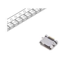 Connector: USB B micro; socket; on PCBs; SMT; PIN: 5; horizontal | 10118192-0001LF/C | 10118192-0001LF