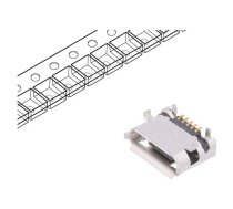 Connector: USB B micro; socket; on PCBs; SMT,THT; PIN: 5; USB 2.0 | 10118194-0001LF/C | 10118194-0001LF