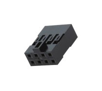 Connector: wire-board; plug; female; Mini-PV™; 2.54mm; PIN: 8; black | 69176-008LF  | 69176-008LF