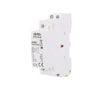 Contactor: 2-pole installation; 25A; 230VAC; NO x2; -5÷60°C | STM-25-20  | STM-25-20