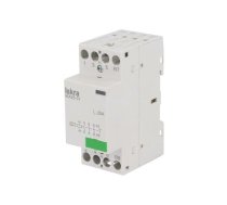 Contactor: 4-pole installation; 25A; 230VAC; NC + NO x3 | IKA25-31/230V  | 30.046.013