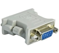 Converter; D-Sub 15pin HD socket,DVI-I (24+5) plug; white | AK-AD-12  | AK-AD-12
