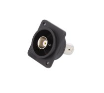 Coupler; BNC socket,both sides; 50Ω; black; Mat: plastic; FT | CP303090X  | CP303090X