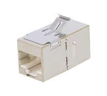 Coupler; Cat: 6a; shielded; Layout: 8p8c; RJ45 socket,both sides | MH3101S-CAT6A  | MH3101S-CAT6A