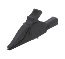 Crocodile clip; 19A; black; Grip capac: max.39.5mm | XDK-1033P-21  | 66.9521-21