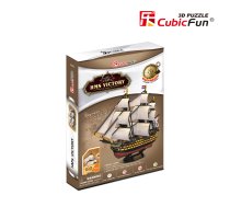 CUBICFUN 3D puzle kuģis HMS Victory | WZCUBD0CC002994  | 6944588240196 | DA-24019