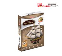 CUBICFUN 3D puzle kuģis HMS Victory | T4019H | 6944588240196