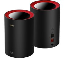 Cudy M3000 AX3000 Wi-Fi 6 Mesh 2.5G 2er-Pack | M3000(2-PACK)BLACK | 6971690792954 | M3000(2-PACK)BLACK