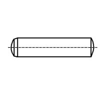 Cylindrical stud; steel; BN 857; Ø: 5mm; L: 50mm; DIN 6325; ISO 8734 | B5X50/BN857  | 1304453