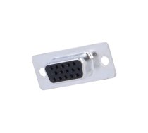 D-Sub HD; PIN: 15; plug; female; for cable; soldering | L77HDE15S  | L77HDE15S