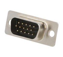 D-Sub; PIN: 15; plug; male; for panel mounting; straight; soldering | 10090769-P154ALF  | 10090769-P154ALF