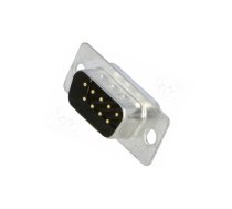 D-Sub; PIN: 9; plug; male; for cable; soldering | MHDM9SP  | MHDM9SP