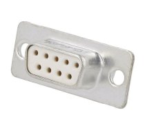 D-Sub; PIN: 9; socket; female; for panel mounting; straight; 5A | DE09S065TLF  | DE09S065TLF