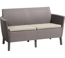Dārza dīvāns divvietīgs Salemo 2 Seater Sofa bēšs | 29209038587 | 8711245158174