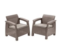 Dārza krēsli Corfu Duo Set bēši | 29197993587  | 3253929122125