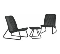 Dārza mēbeļu komplekts Rio Patio Set pelēks | 29197637939  | 7290103662431