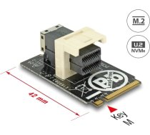 Delock Adapter M.2 Key M > SFF-8643 NVMe horizontal 2242 | 63918 | 4043619639182 | 63918