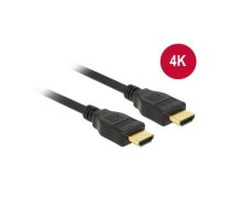 Delock Cable High Speed HDMI with Ethernet HDMI A male  HDMI A male 4K 2 m | 84714