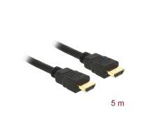 Delock Cable High Speed HDMI with Ethernet – HDMI A male > HDMI A male 4K 5 m | 84409