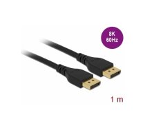 Delock DisplayPort cable 8K 60 Hz 1 m DP 8K certified without latch | 85909