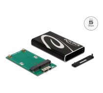 Delock External Enclosure SuperSpeed USB for mSATA SSD | 42006 | 4043619420063 | 42006