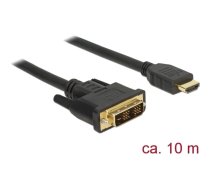 Delock HDMI to DVI 18+1 cable bidirectional 10 m | 85587 | 4043619855872