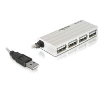 Delock USB 2.0 External Hub 4 Port | 87445 | 4043619874453 | 87445