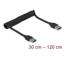Delock USB 3.0 Coiled Cable Type-A male to Type-A male | 85348 | 4043619853489 | 85348
