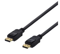 DELTACO DisplayPort kabelis, DP 1.2, 2m, svart | 202202231009  | 733304805126 | R00110002