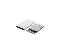 DELTACO external enclosure for 1x2.5, SATA 6Gb / s , USB 3.0, al/plast, silver /  MAP-GD29U3 | 201801090002  | 734000468008 | MAP-GD29U3