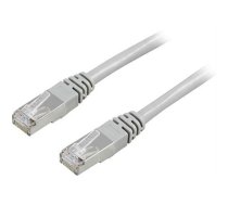 DELTACO F / UTP Cat5e patch cable, 0.5m, 100MHz, Delta-certified, gray  / 05-STP | 553002000145  | 734000461198 | 05-STP