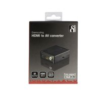 DELTACO HDMI Converter to Composite Video Converter, Black  / AV-HDMI1 | 201801160001  | 734000469389 | AV-HDMI1