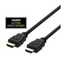 DELTACO ULTRA ātrgaitas HDMI kabelis, 48Gbps, 3m, svart | 202105251001  | 733304804978 | HU-30