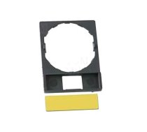 Description label; 22mm; Harmony XB4; white,black,yellow | ZBY6102 | ZBY6102