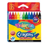 Colorino Kids Crayons 12 colours | 13314PTR  | 590769081331