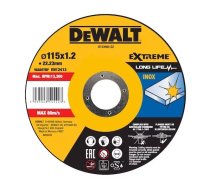 DeWALT Metāla griešanas disks 115x1.2x22.23mm INOX (DT43903-QZ) | DT43903-QZ  | 5035048545423