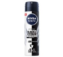 Dezodorants izsmidz. Nivea Black&White vīr.150ml (4005808729890) | 4005808729890  | 4005808729890 | 08729890