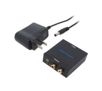 Digital-to-analog converter; 5VDC; Input: RCA socket; black | BDFB0  | BDFB0